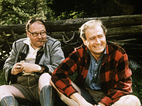 Hans Joachim Kuhlenkampff auf Heimatkanal in immer die Radfahrer