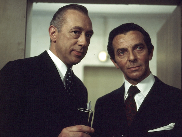 Horst Tappert in Derrick auf Heimatkanal